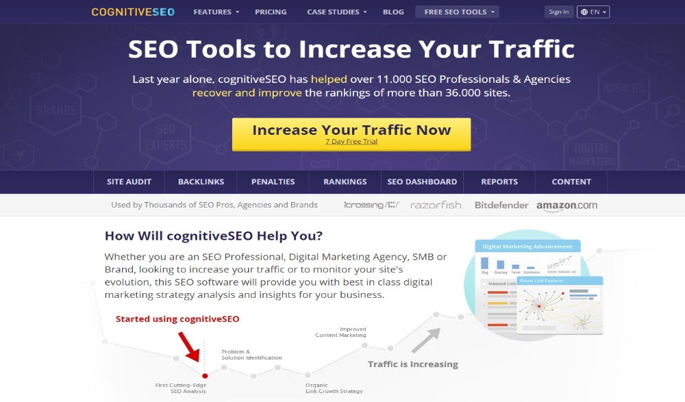 CognitiveSEO Backlink Analysis