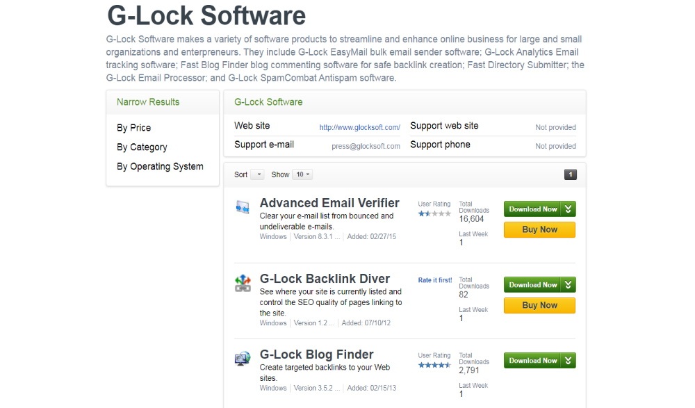 G-Lock Blog Finder