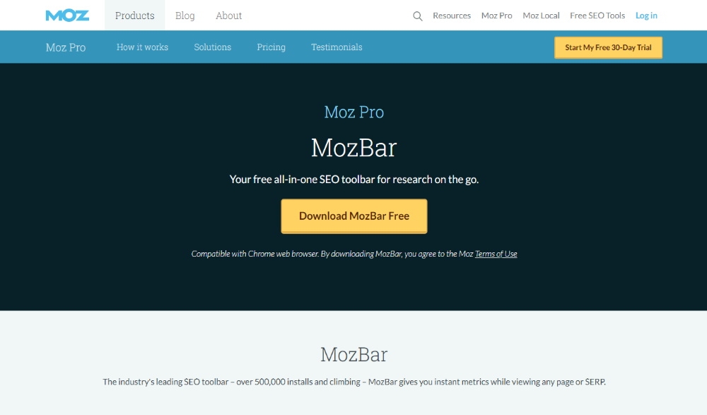 MozBar