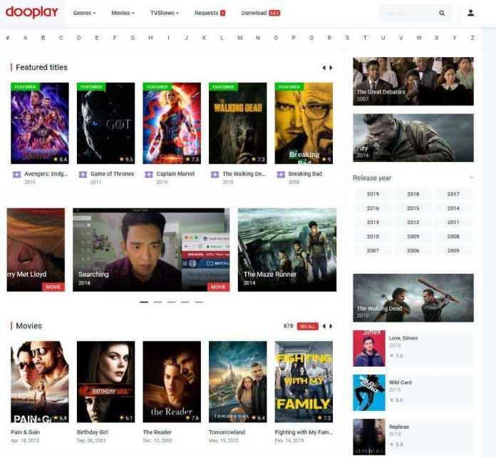 dooplay full movie theme nulled
