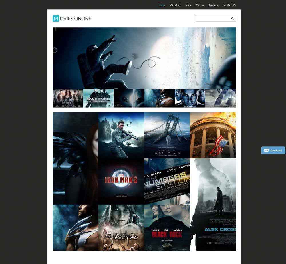 Movies Online by Zemez Demo Layout