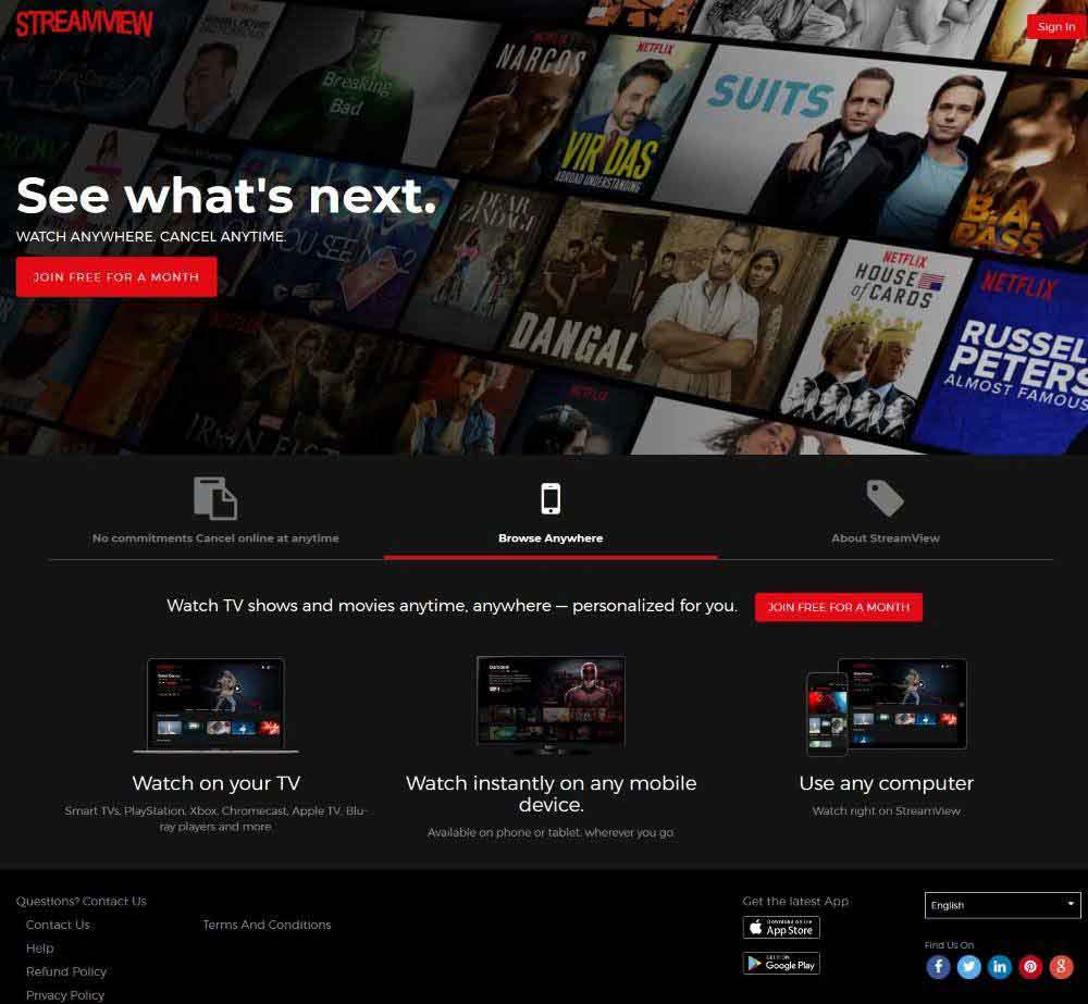 movie review website template