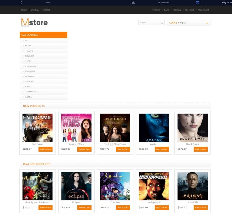 5 Best Free Bootstrap Movie Templates In 2023 Prospected