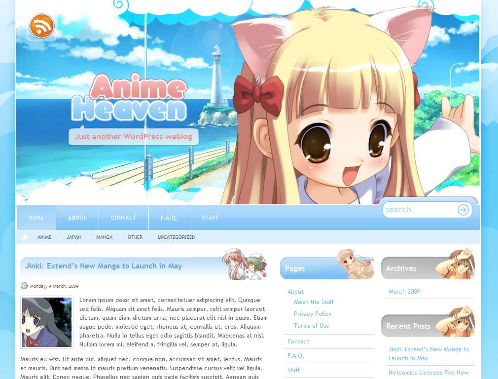 Obtaining and Setting up an Anime Theme
