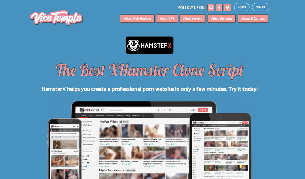 Vicetemple Xhamster Script